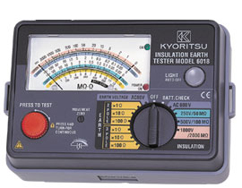 アナログ絶縁抵抗計・接地抵抗計 MODEL 6017/6018